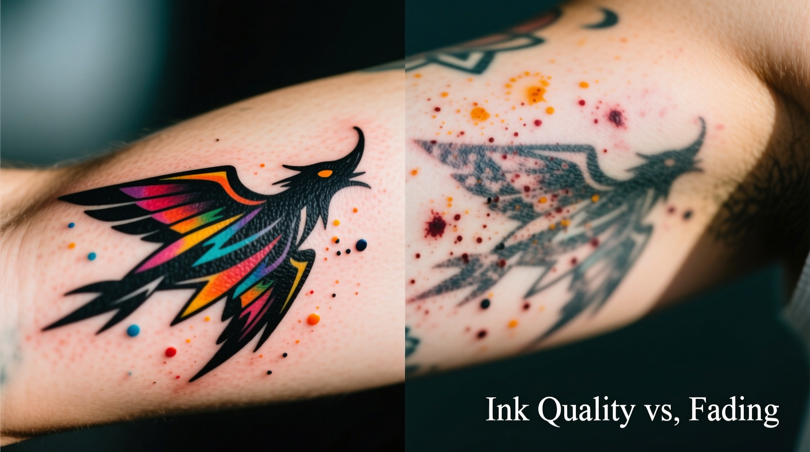 why do some tattoos fade faster than others ink quality factors