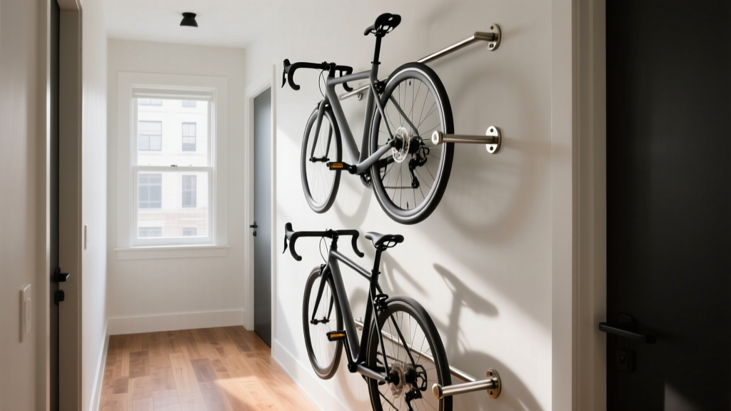Narrow Hallway Bike Storage: Smart & Space-Saving