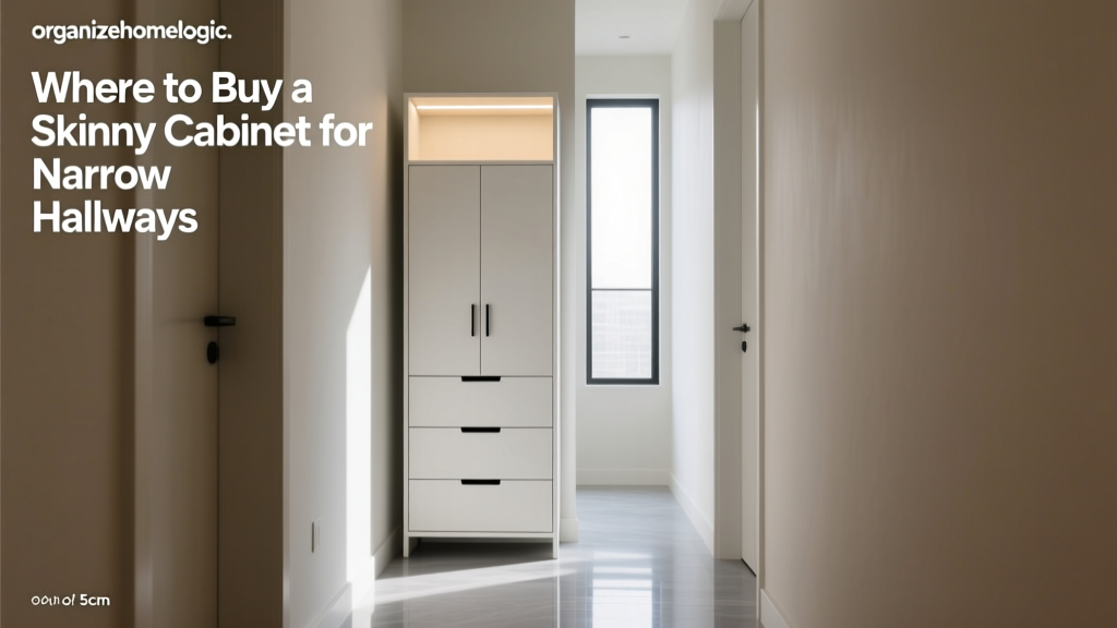 Where to Buy a Skinny Cabinet for Narrow Hallways