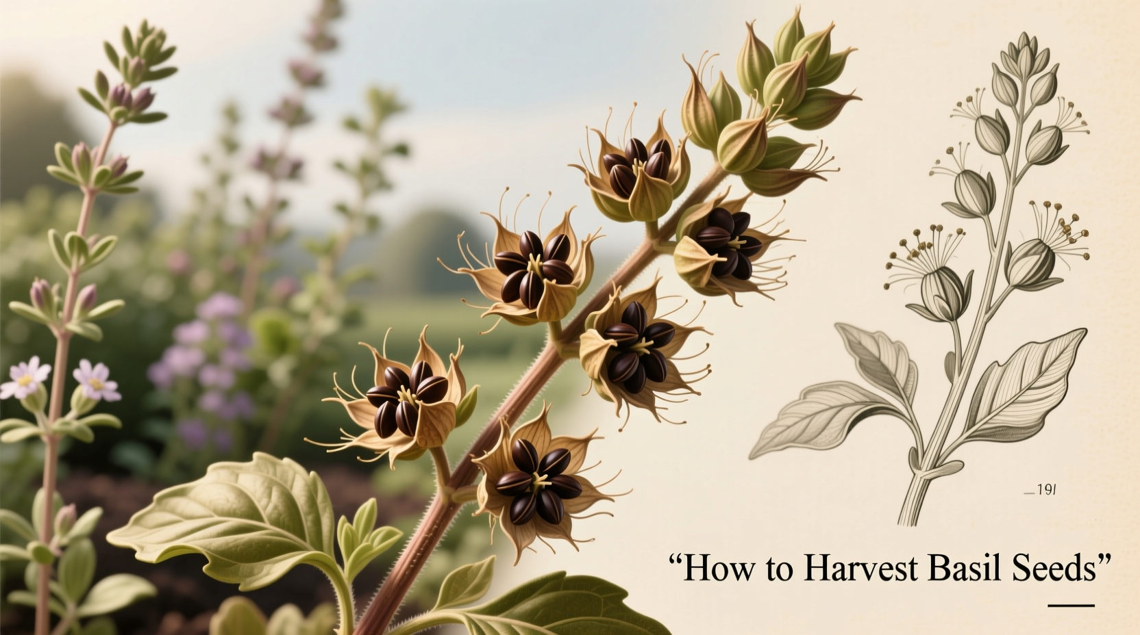 How to Harvest Basil Seeds: Complete Step-by-Step Guide