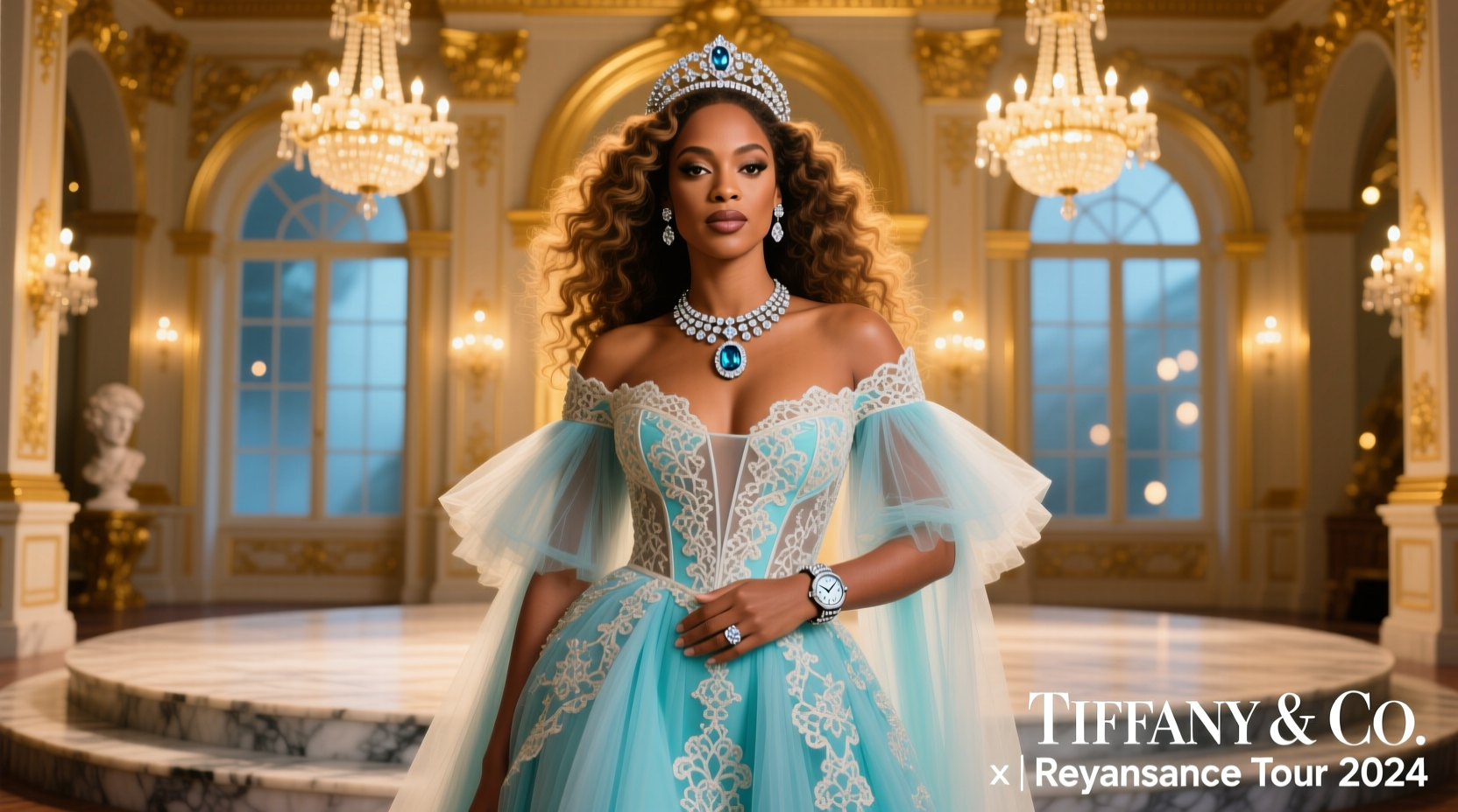 tiffany co debuts return to tiffany x beyonce collection for renaissance world tour