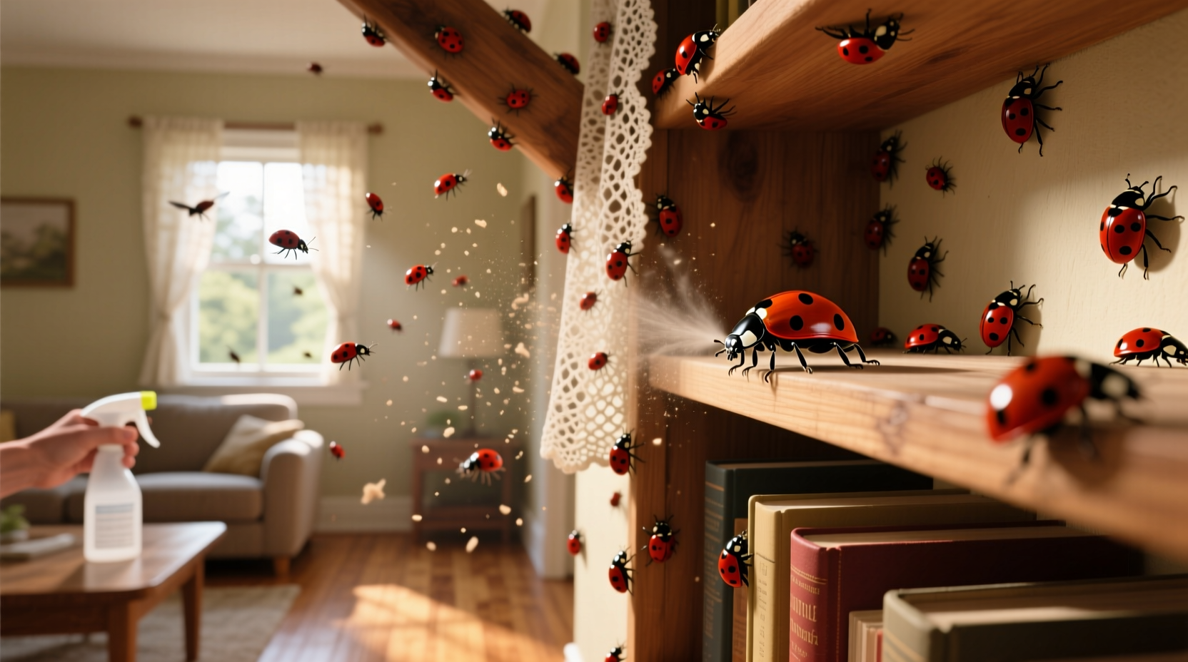 how to get rid of ladybugs in your home