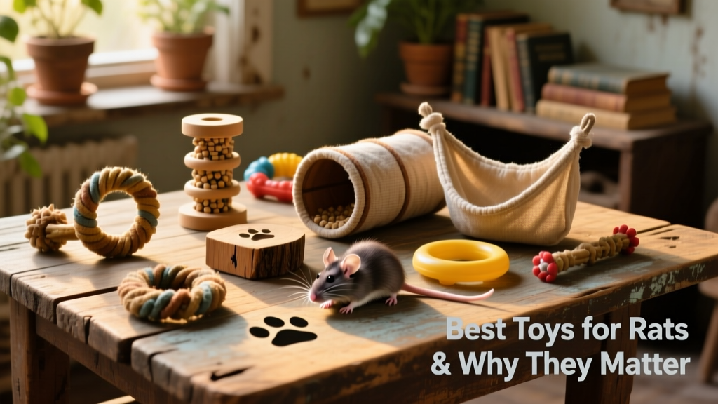 Rat Toys: Best Toys for Rats and Why They’re Important for Rat Enrichment
