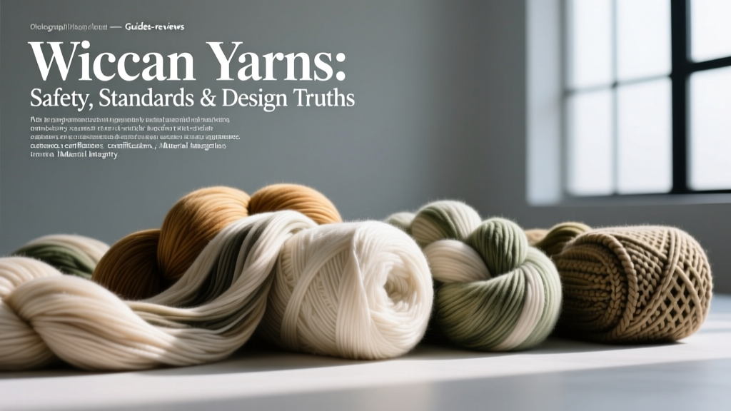 Wiccan Yarns: Safety, Standards & Design Truths