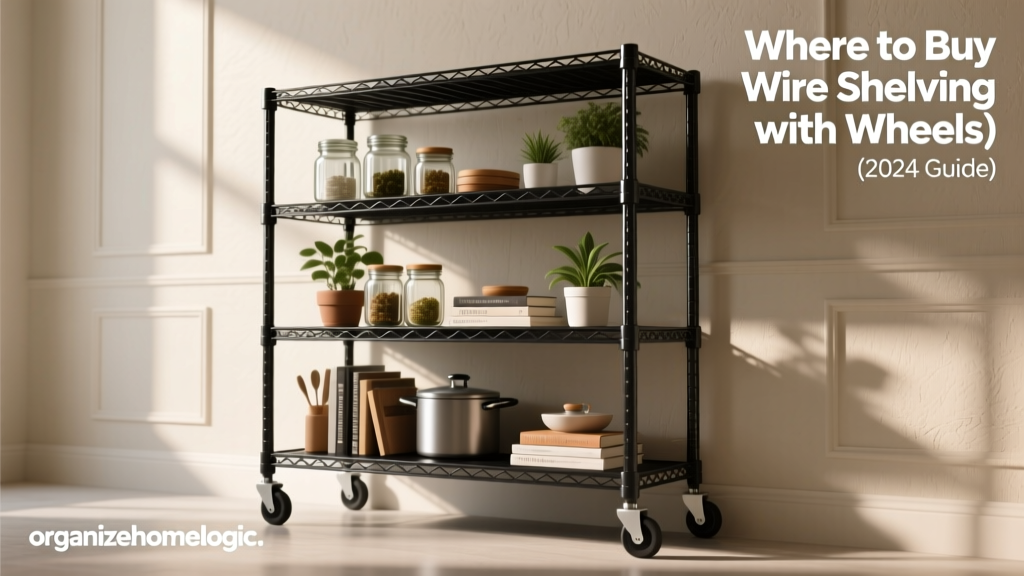 Where to Buy Wire Shelving with Wheels (2024 Guide)