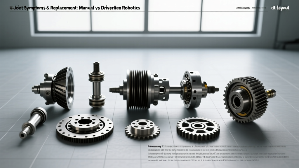 U-Joint Symptoms & Replacement: Manual vs Drivetrain Robotics