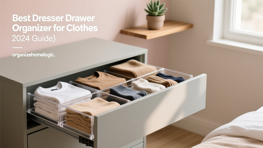Best Dresser Drawer Organizer for Clothes (2024 Guide)