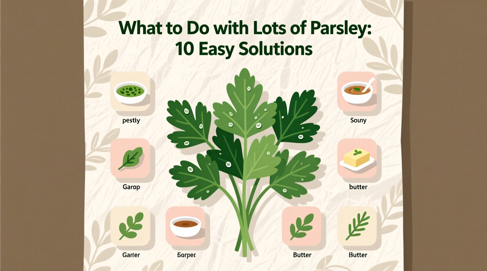 10 Parsley Uses That'll Save You Money | TheHomeSprouts