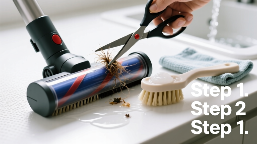 How to Clean a Vacuum Brush Roll: Step-by-Step Guide