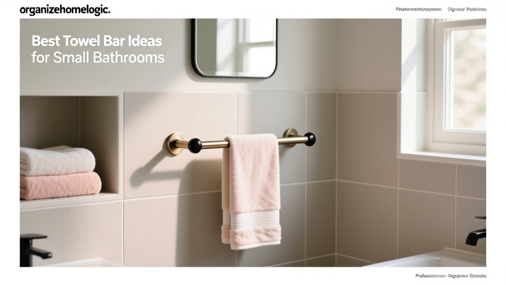 Best Towel Bar Ideas for Small Bathrooms