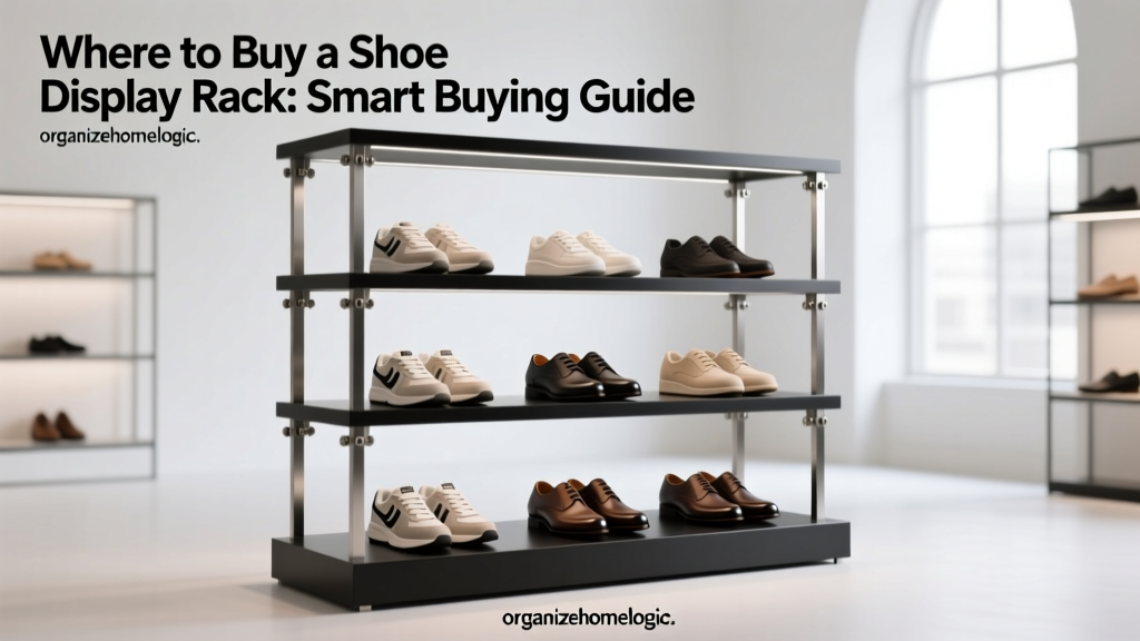 Where to Buy a Shoe Display Rack: Smart Buying Guide