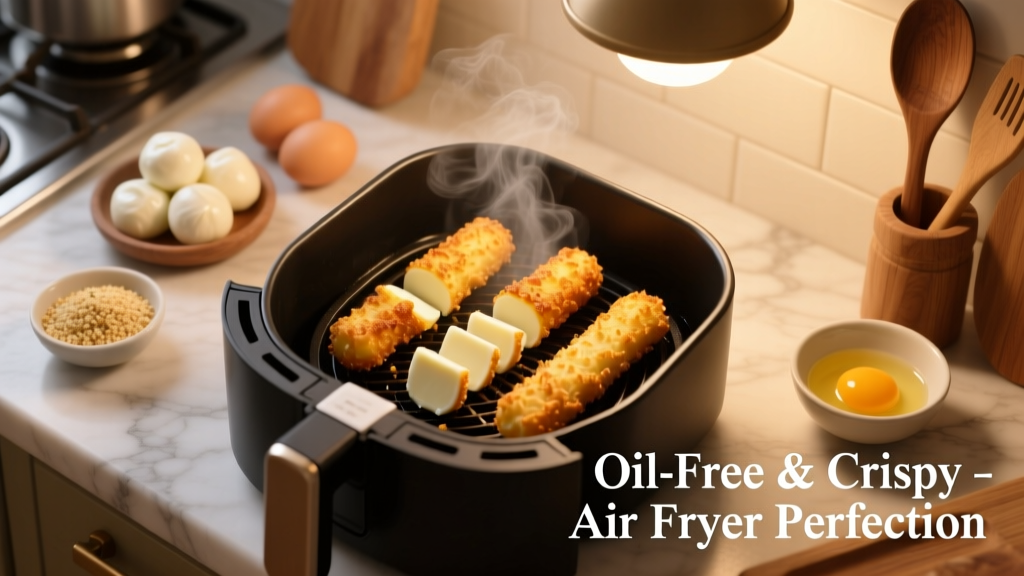 Crav'n Mozzarella Sticks in Air Fryer: Crispy & Oil-Free