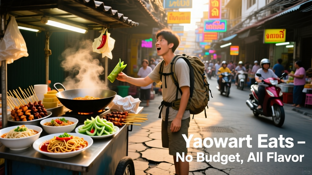 Food That Overflows Onto The Sidewalk In Yaowarat: A Real-Time Snapshot of Bangkok’s Street Food Economy