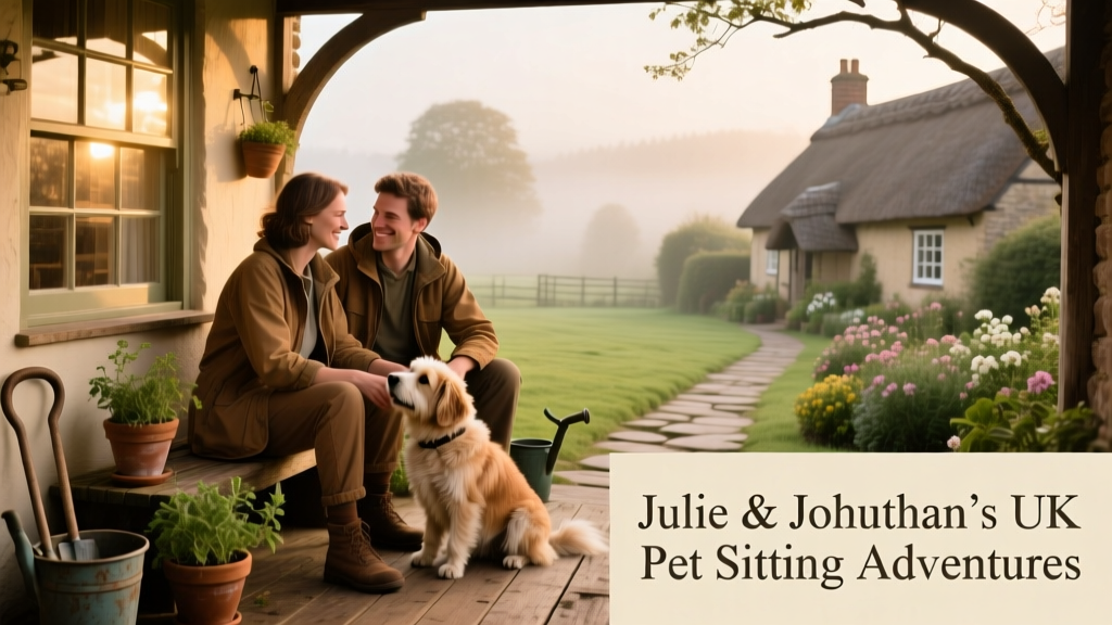 Julie and Jonathan’s UK pet sitting adventures