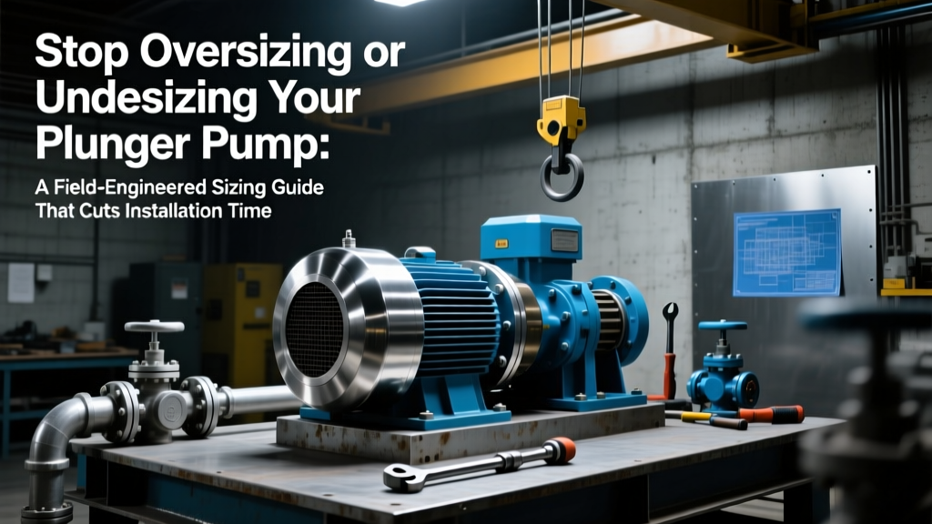 Plunger Pump Sizing Guide: Cut Failures by 73%