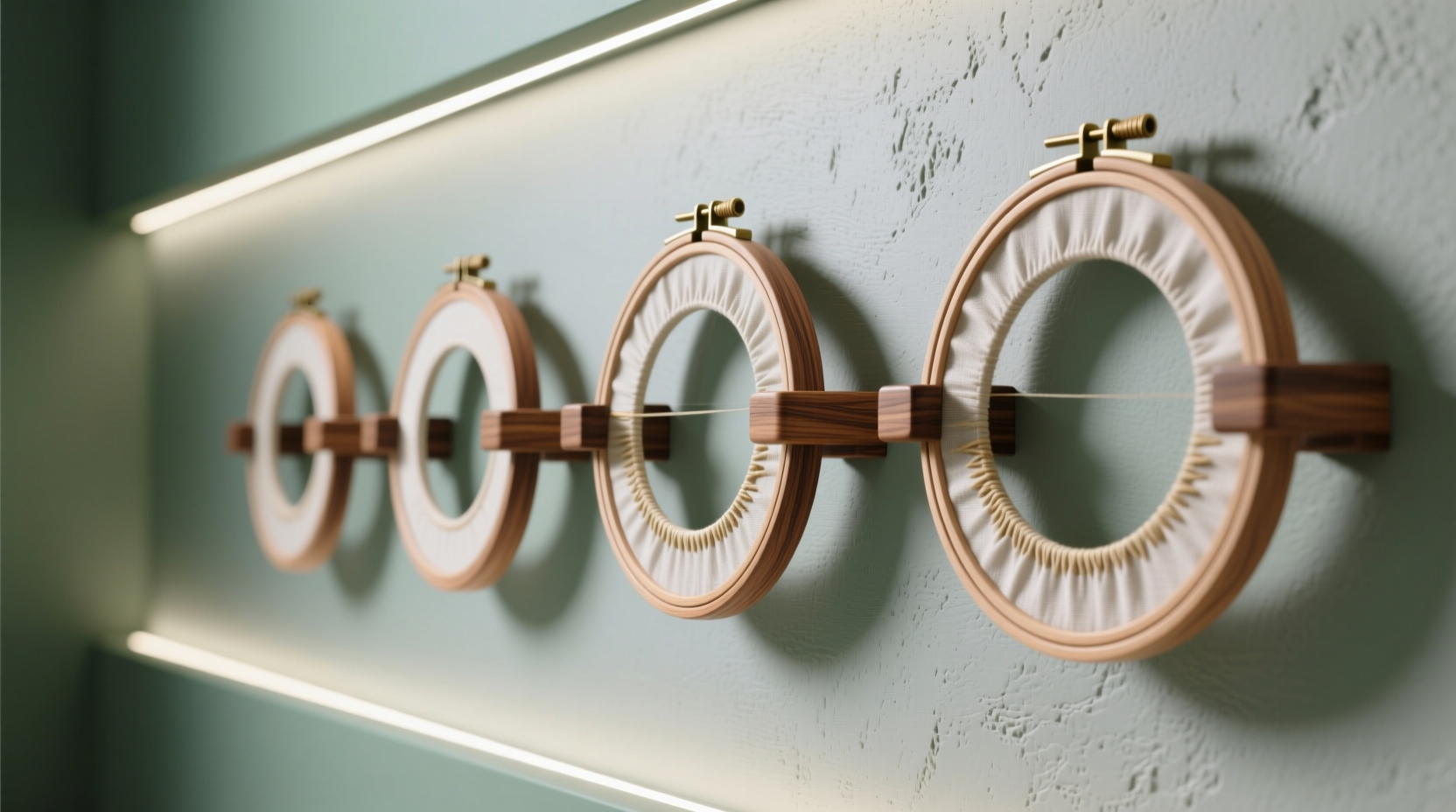 embroidery hoop storage without warping