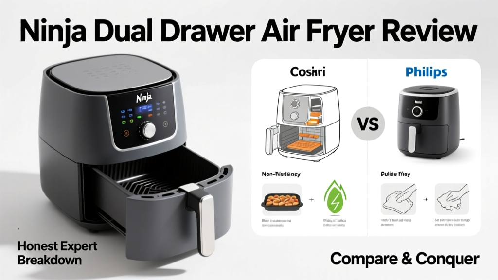 Ninja Dual Drawer Air Fryer Review: Honest Expert Breakdown