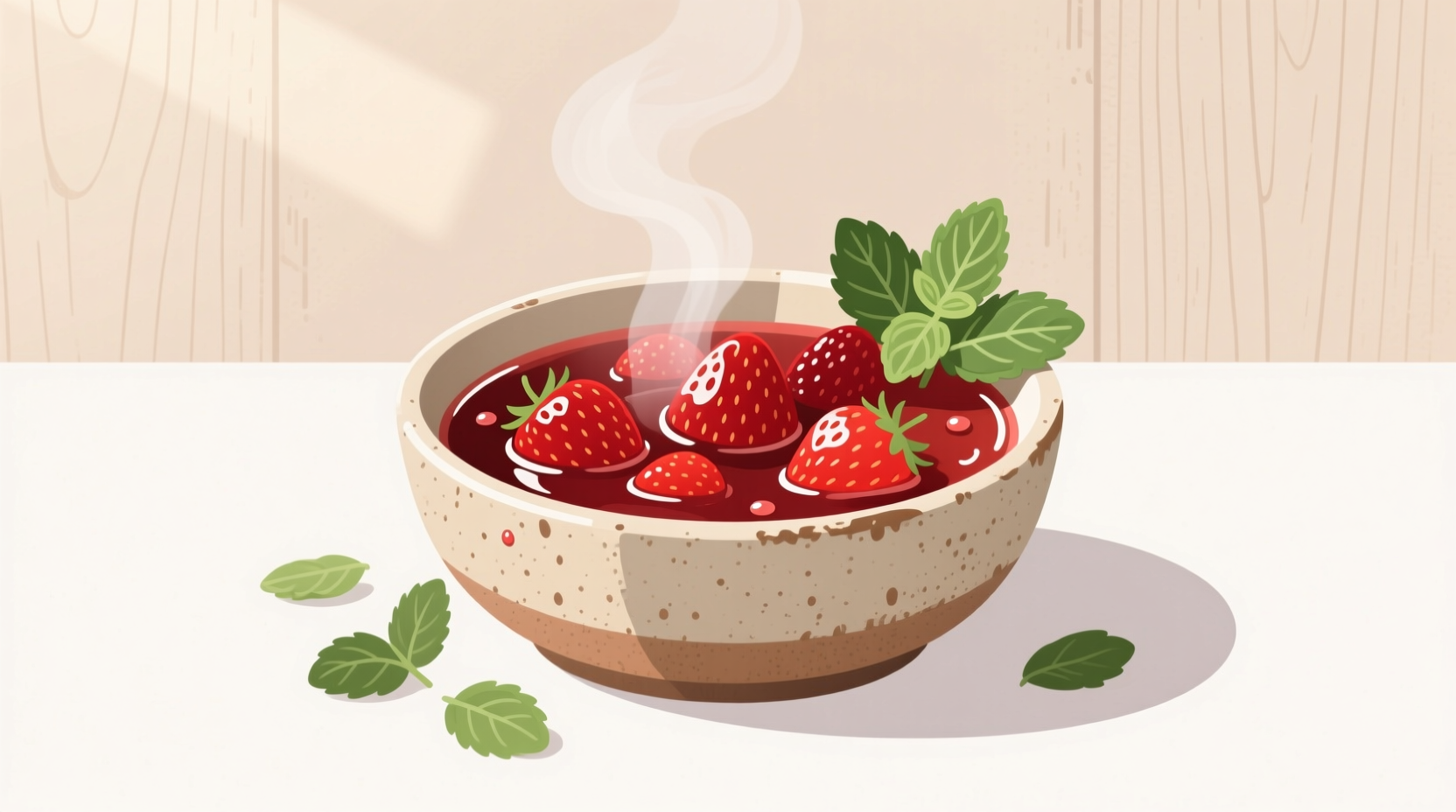 easy strawberry compote recipe