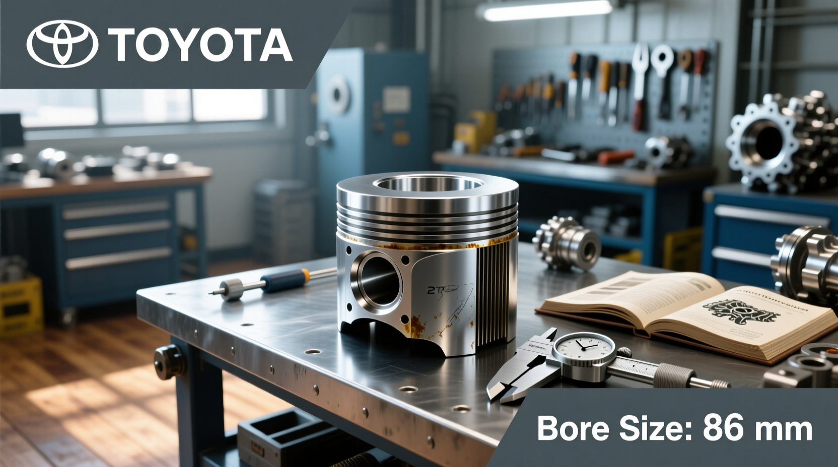 How to Choose Toyota 2TR Piston: Bore Size Buying Guide