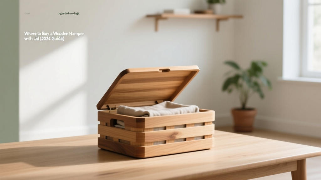 Where to Buy a Wooden Hamper with Lid (2024 Guide)