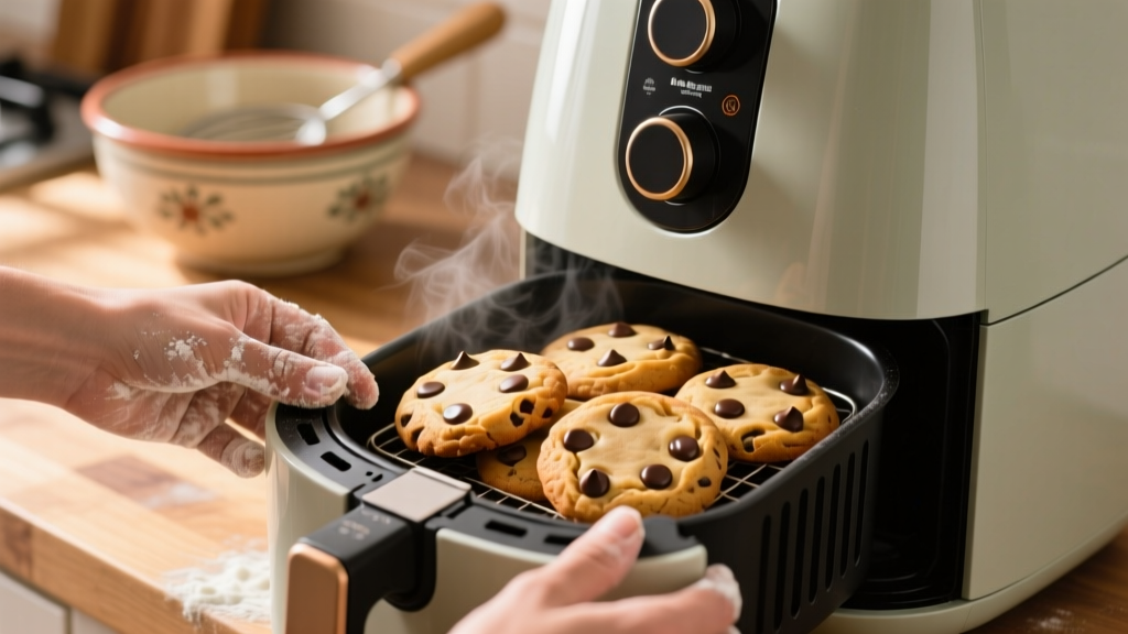 Air Fryer Chocolate Chip Cookies: Why 375°F for 6 Minutes...