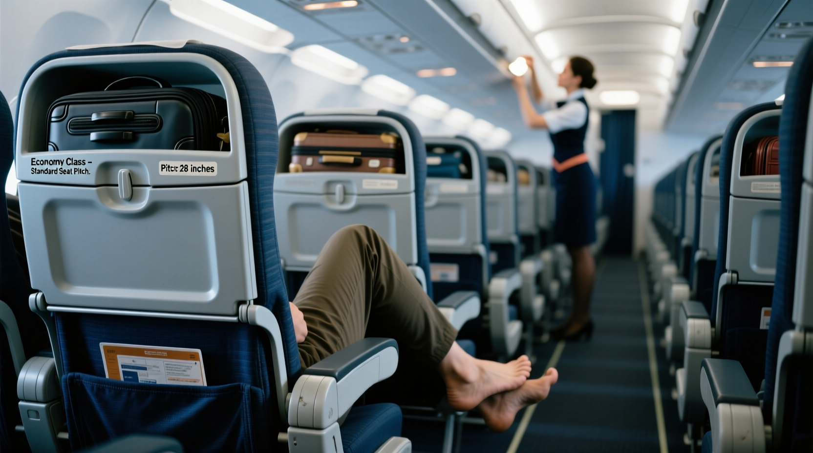 why are airlines making seats smaller the economics of legroom