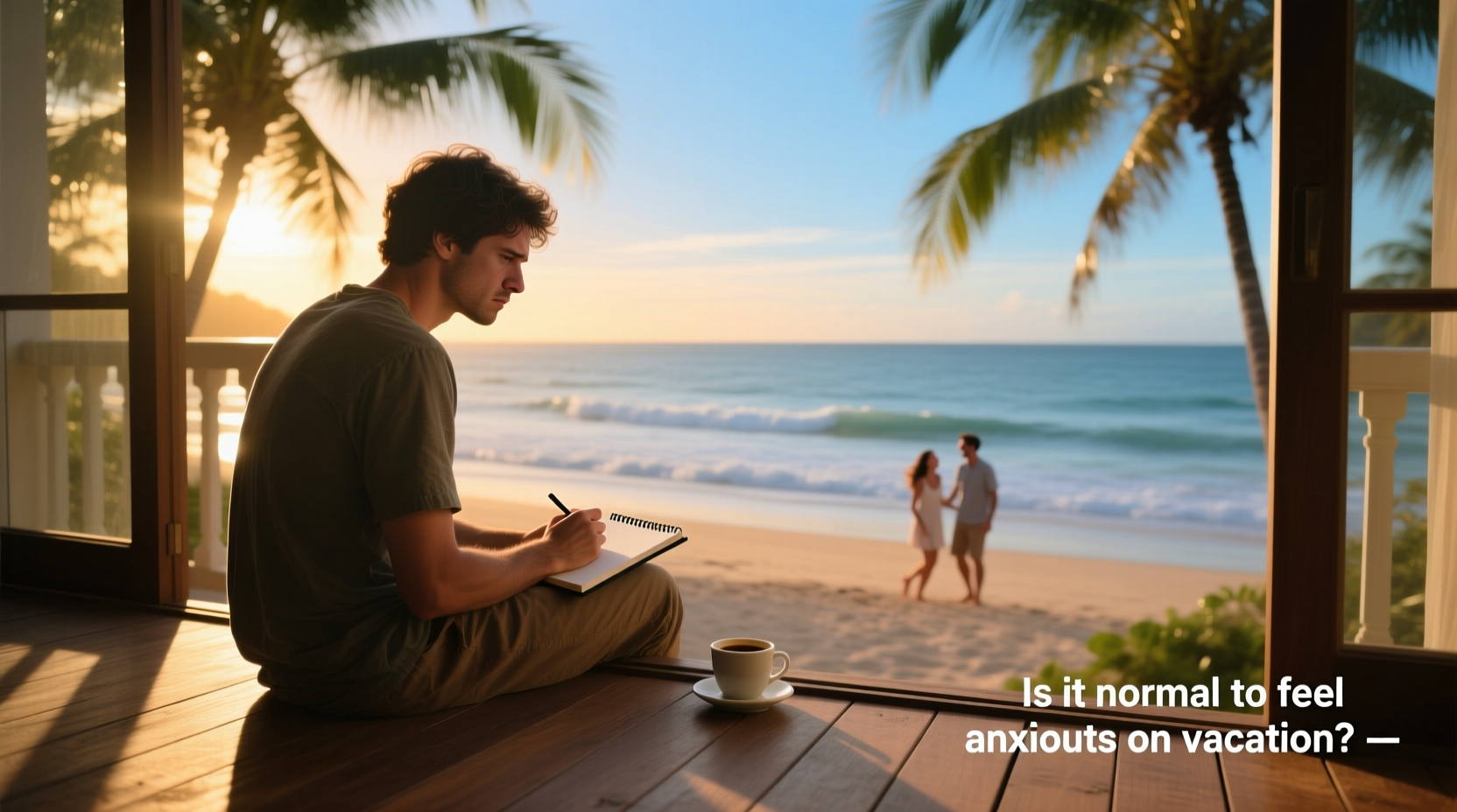 is it normal to feel anxious on vacation and why relaxation is hard