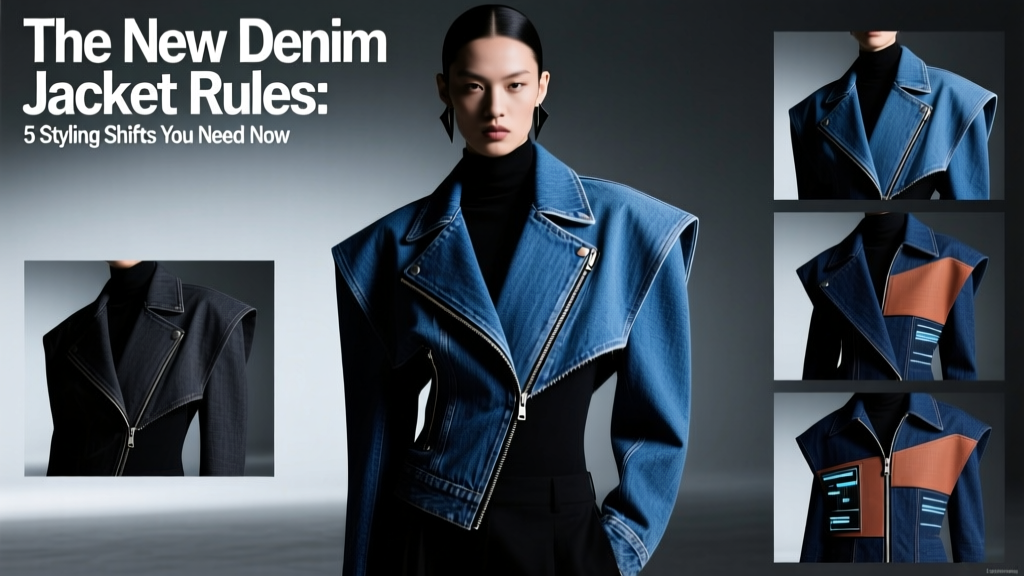 The New Denim Jacket Rules: 5 Styling Shifts You Need Now