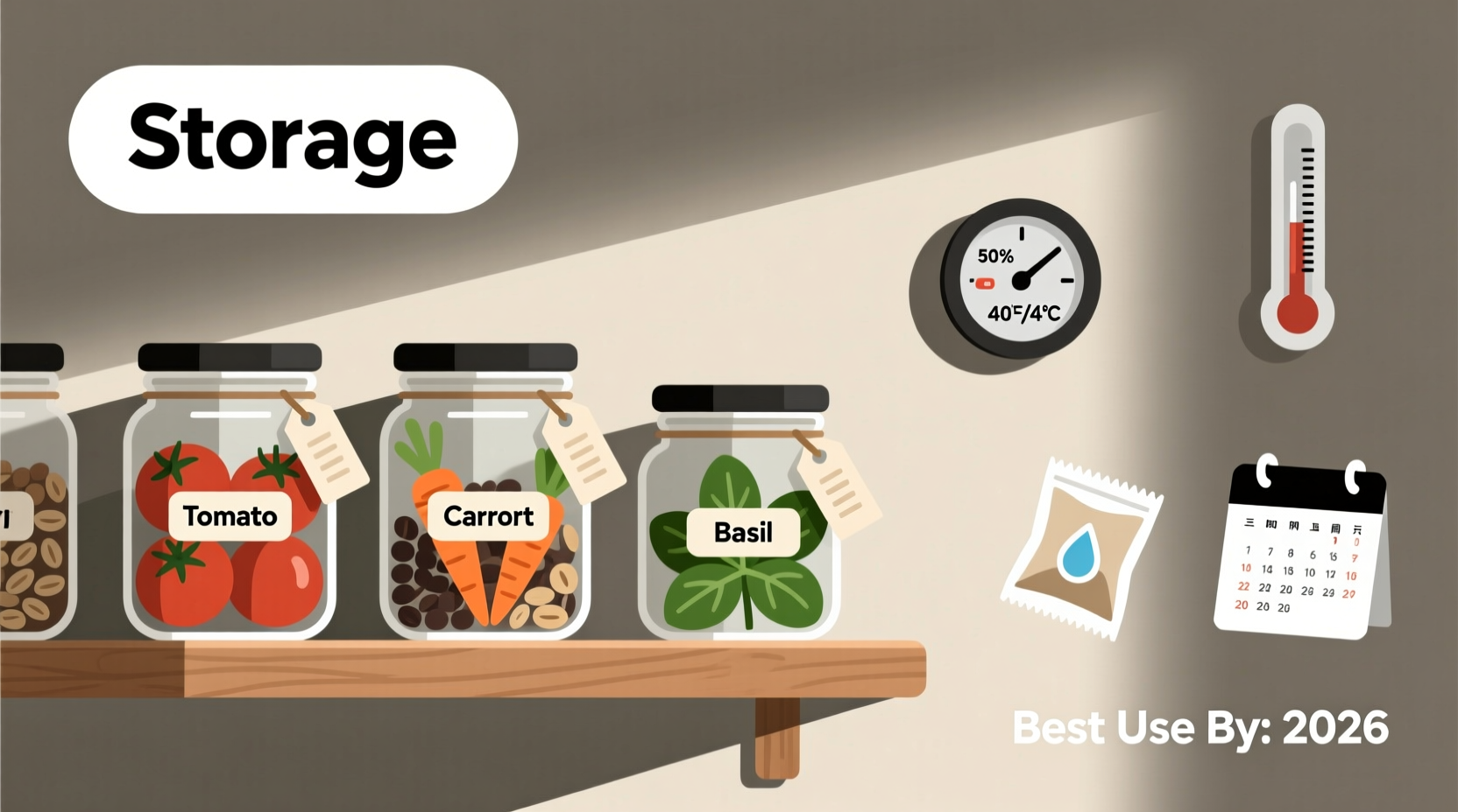 How to Store Seeds: Science-Backed Preservation Guide