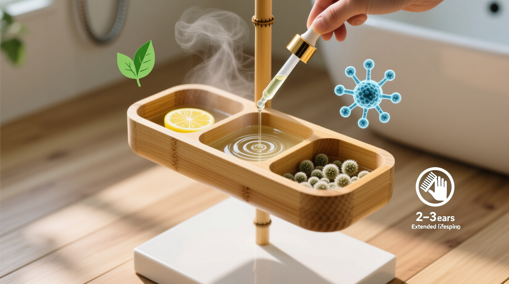 eco friendly cleaning tips citric acid for bamboo caddies