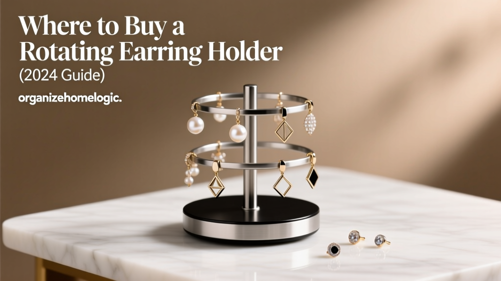 Where to Buy a Rotating Earring Holder (2024 Guide)