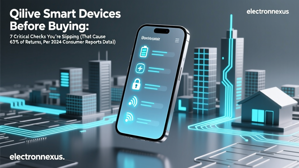 Qilive Smart Devices Before Buying: 7 Critical Checks You’re Skipping (That Cause 63% of Returns, Per 2024 Consumer Reports Data)