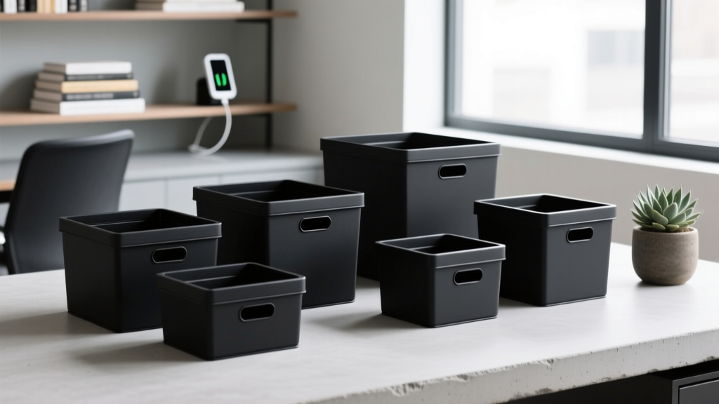 Where to Buy Black Storage Bins for Organization