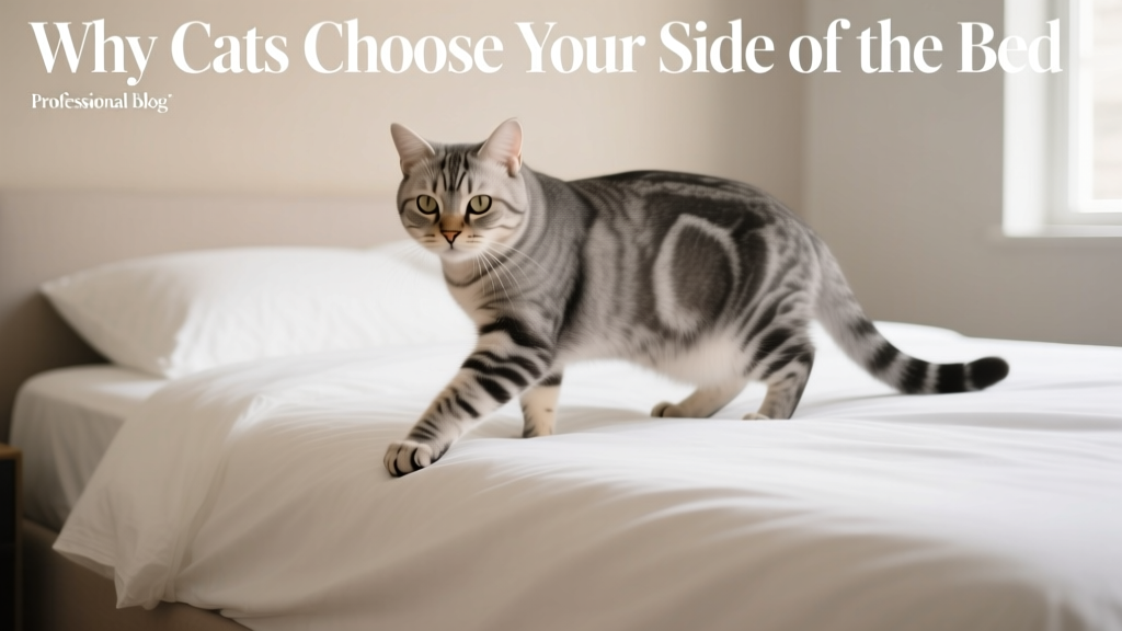Why Cats Choose Your Side of the Bed
