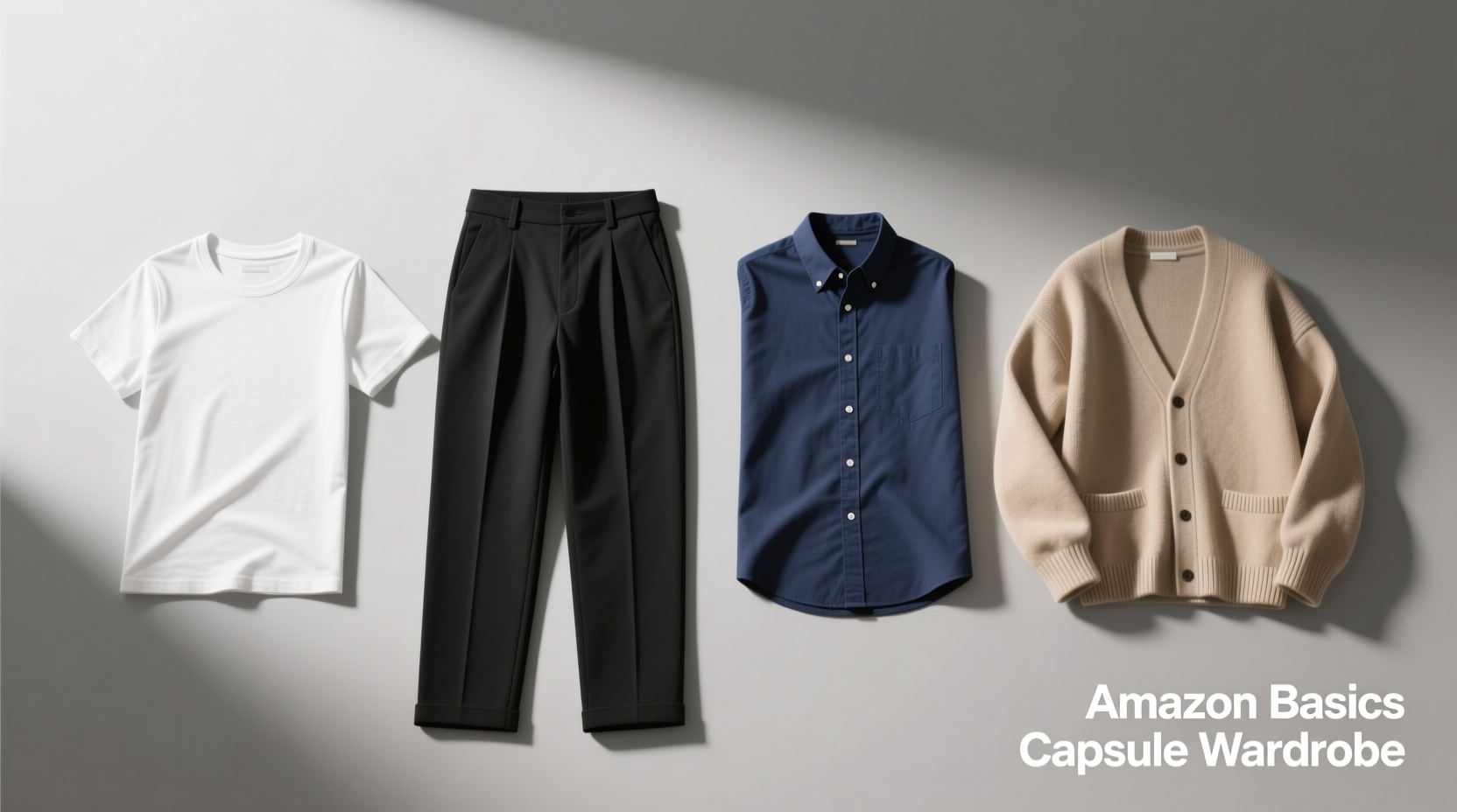 how to create a capsule wardrobe using only amazon basics clothing