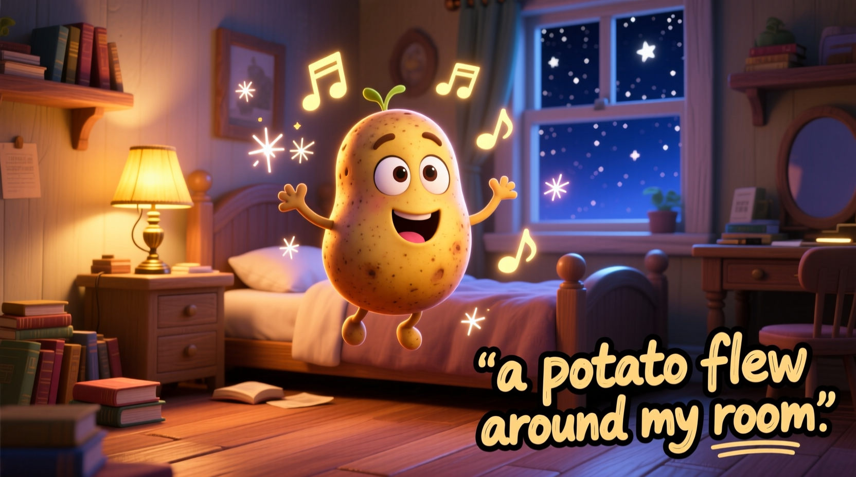 A Potato Flew Around My Room Song Lyrics Explained