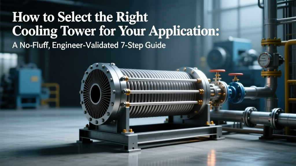 Cooling Tower Selection Guide: Engineer-Validated Steps