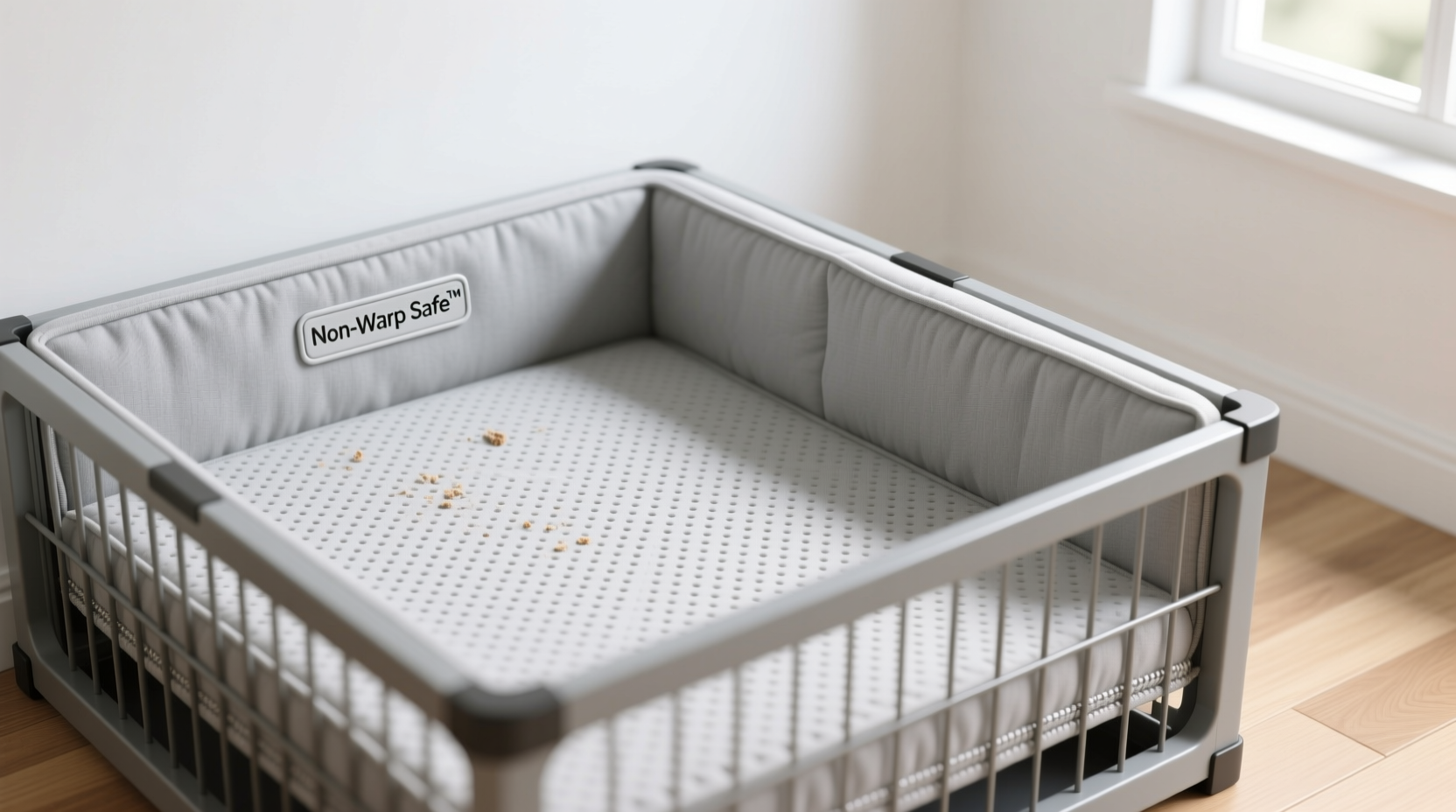how to clean pet crate padding without warping foam