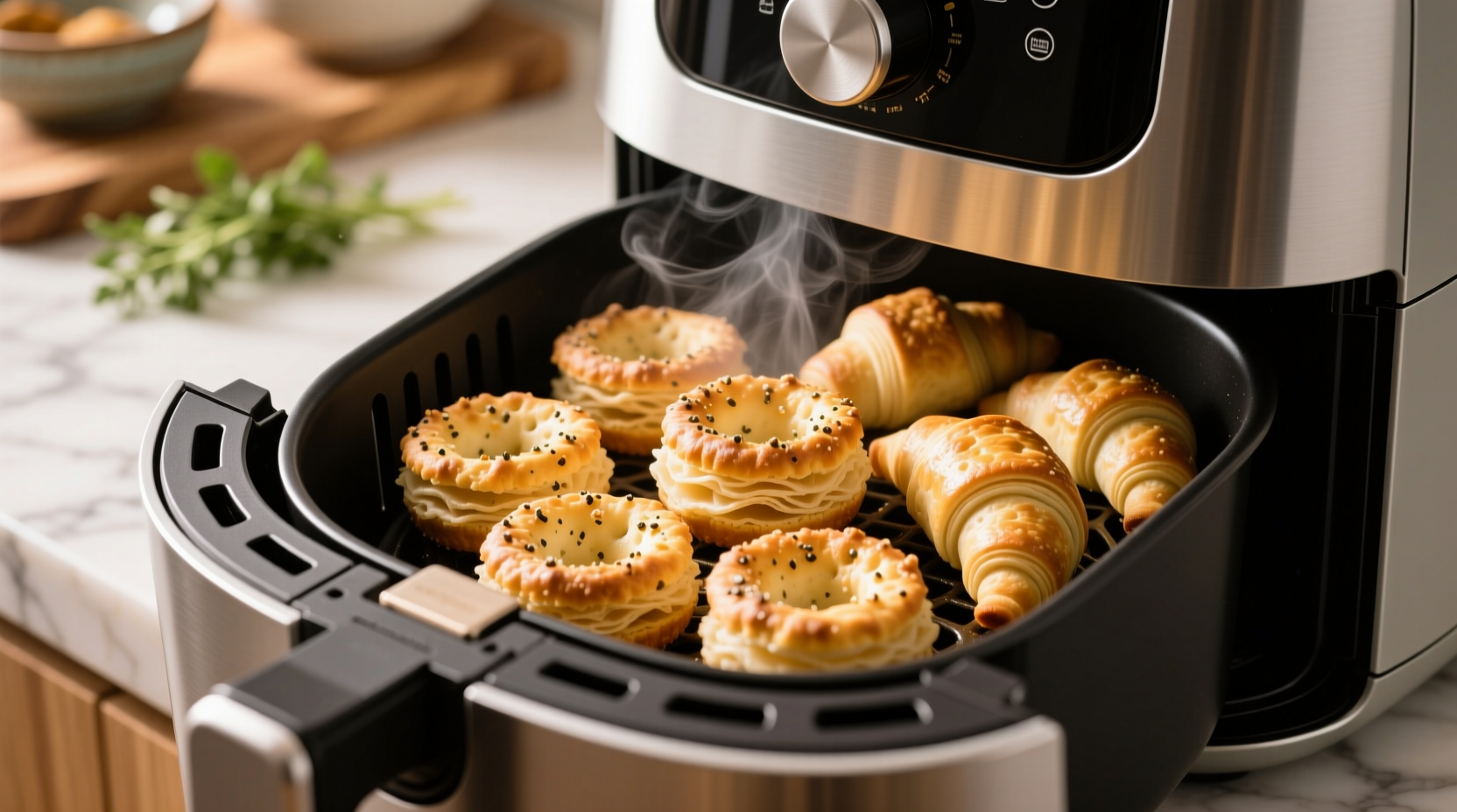 make fancy crackers in air fryer