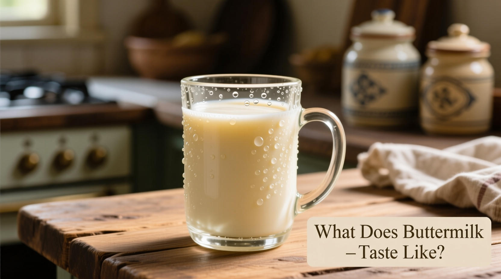 Buttermilk Taste Explained: Tangy Profile & Culinary Uses