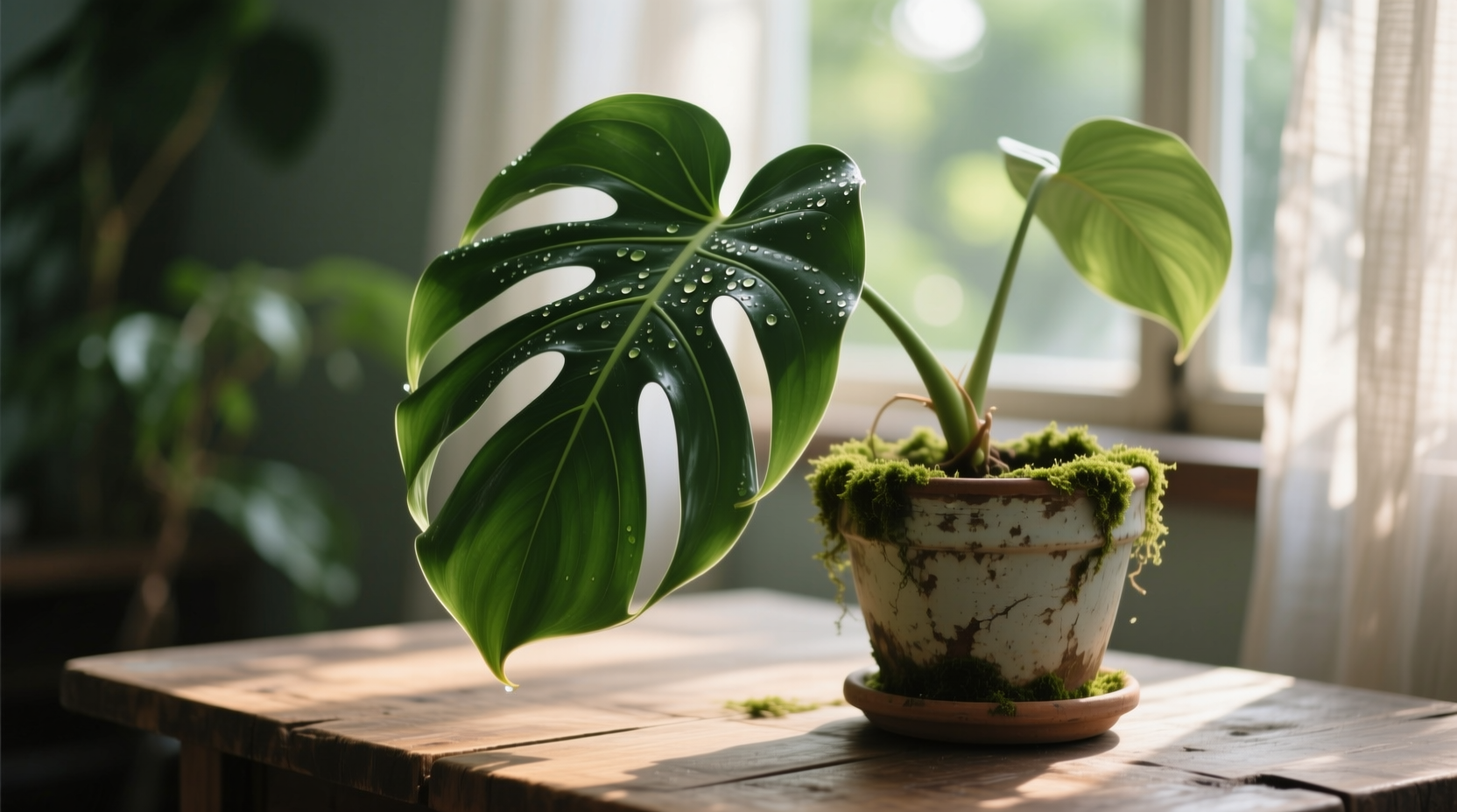 philodendron selloum drooping