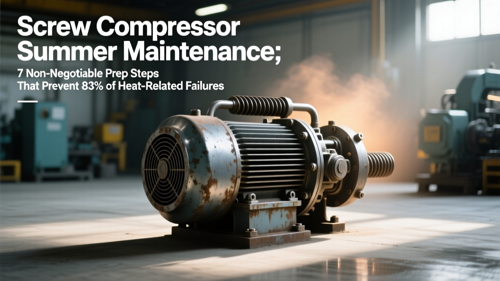 Screw Compressor Summer Maintenance: 7 Non-Negotiable Steps