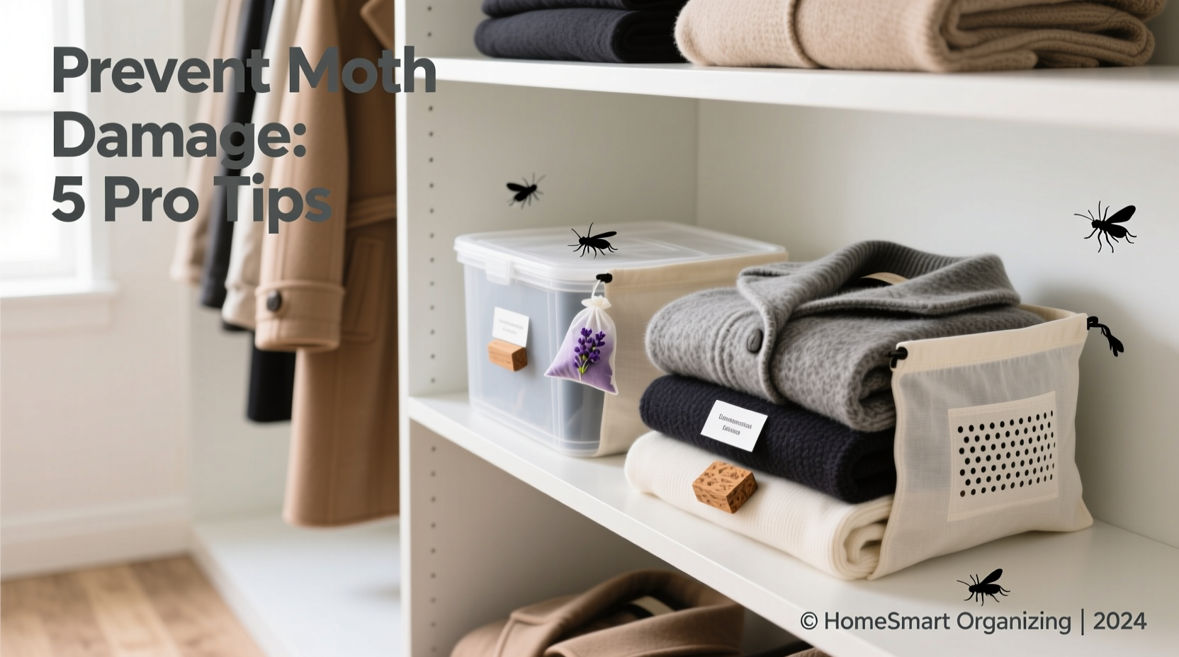 how to store winter coats properly to prevent moth damage