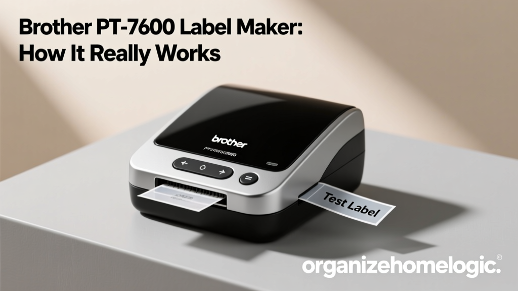 Brother PT-7600 Label Maker: How It Really Works