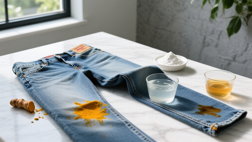 Tested: How to Get Turmeric Out of Denim Jeans Fast