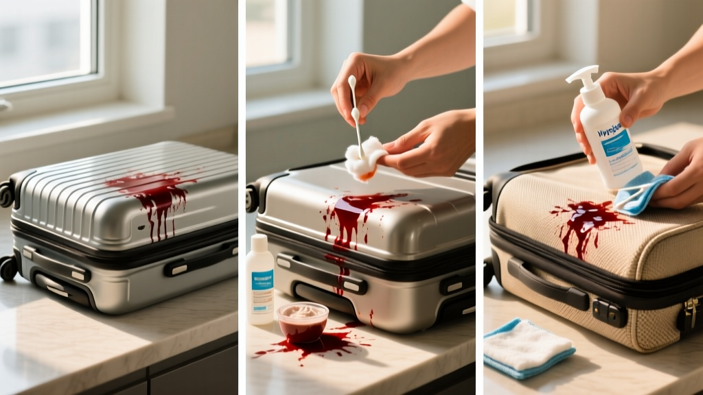 Best Tested Methods: How to Get Blood Out of Luggage