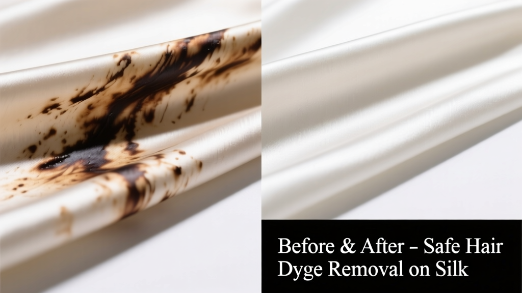 How to Remove Hair Dye from Silk Fabric Safely