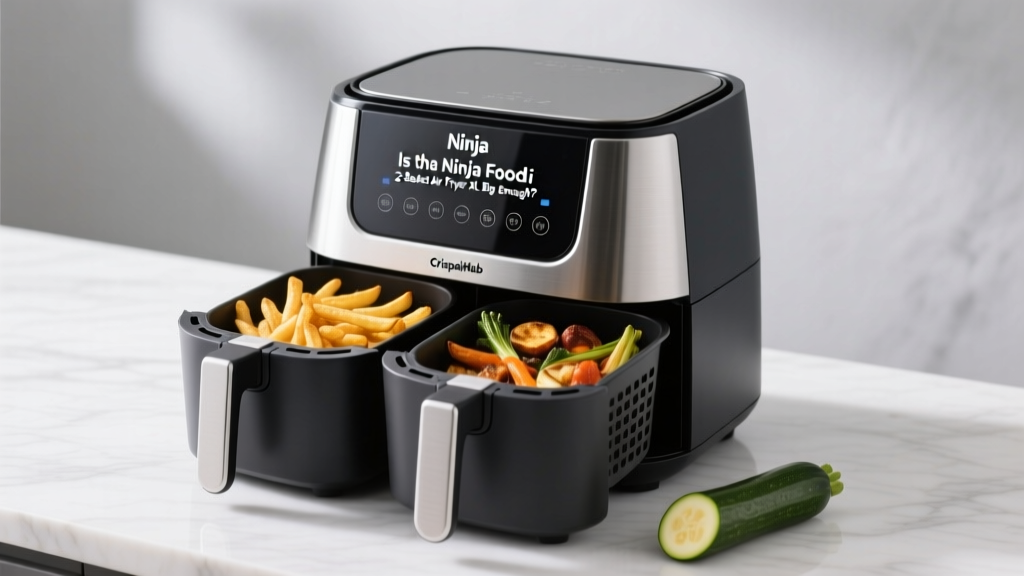 Is the Ninja Foodi 2-Basket Air Fryer XL Big Enough?