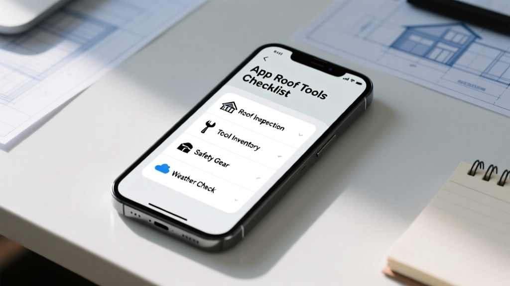 App Roof Tools Checklist: Essential Equipment for Professional Roof Inspectors and Contractors