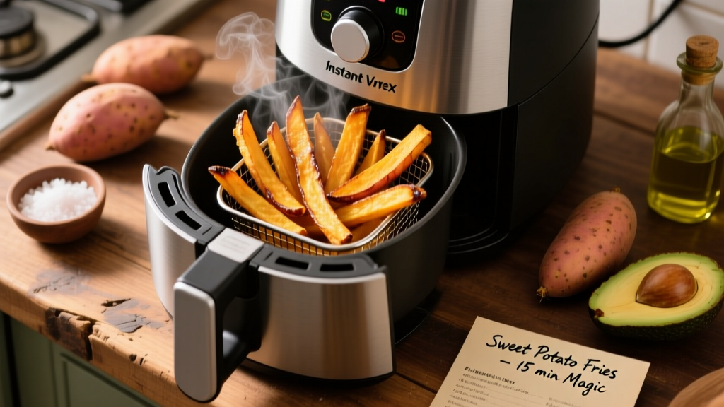 Perfect Sweet Potato Fries in Instant Vortex (Tested!)